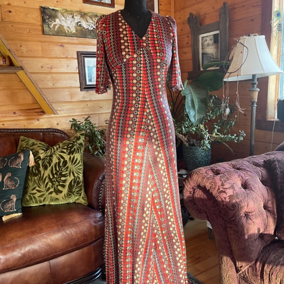 Vintage 70’s boho maxi dress - Picture 8 of 8